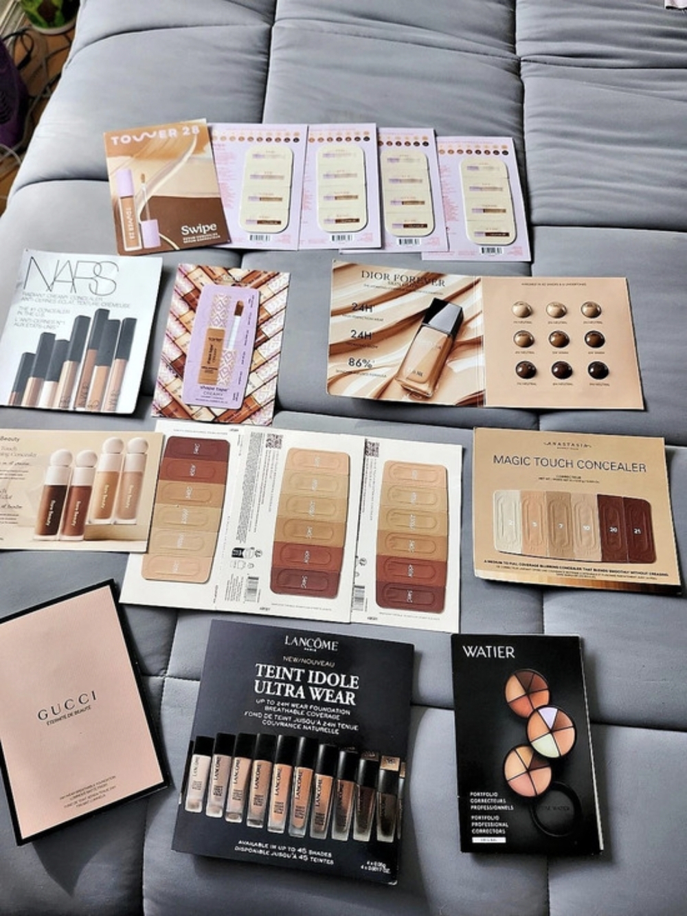 Concealer and Foundation Variety Samples